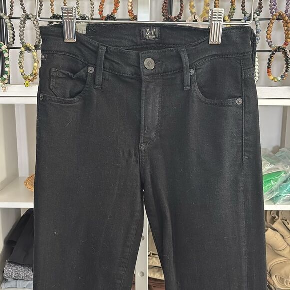 COH CITIZENS OF HUMANITY Women's Black Jeans Skinny size 25 avedon skinny - Picture 3 of 9